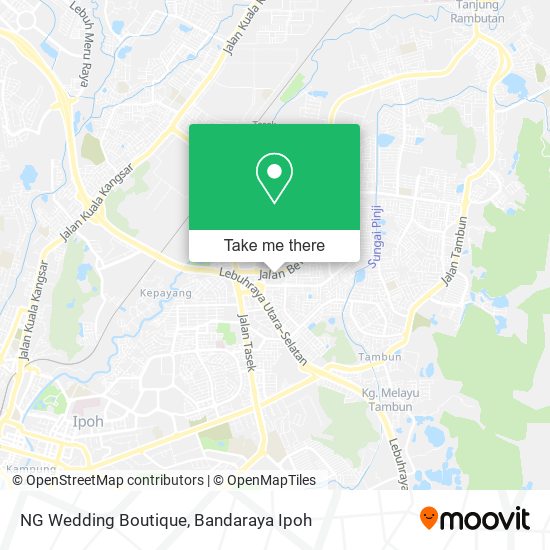 NG Wedding Boutique map