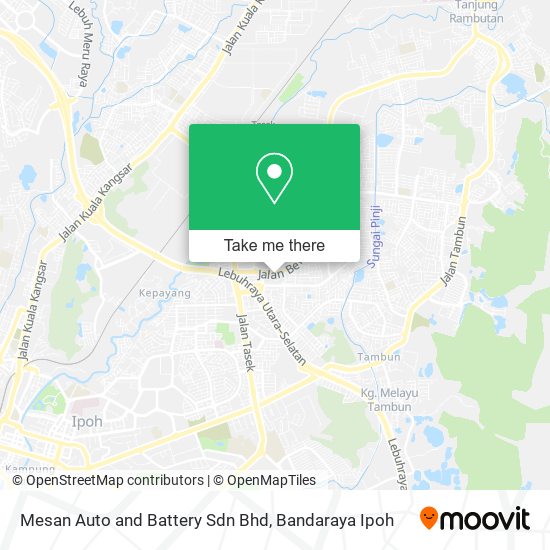 Mesan Auto and Battery Sdn Bhd map