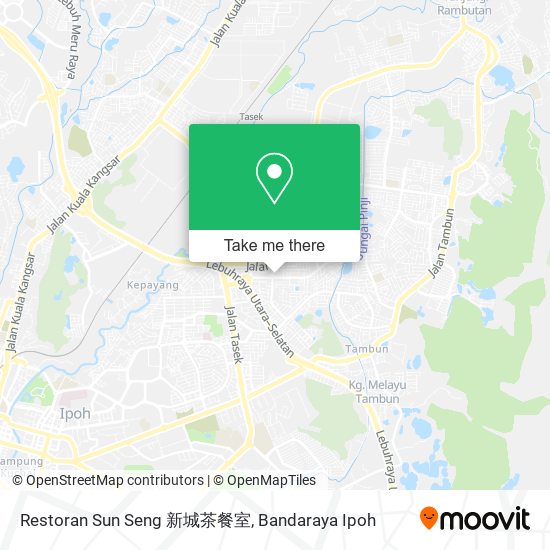 Restoran Sun Seng 新城茶餐室 map