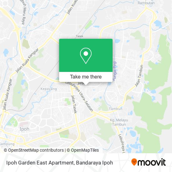 Ipoh Garden East Apartment map