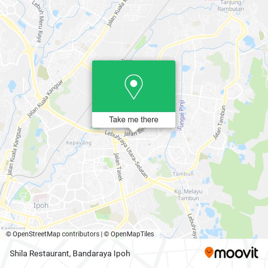 Shila Restaurant map