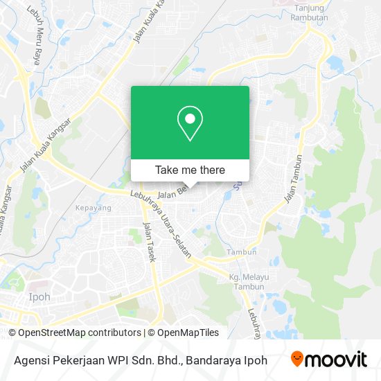 Agensi Pekerjaan WPI Sdn. Bhd. map