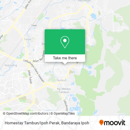 Peta Homestay Tambun/Ipoh Perak