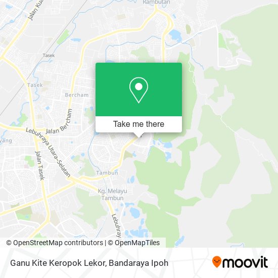 Peta Ganu Kite Keropok Lekor