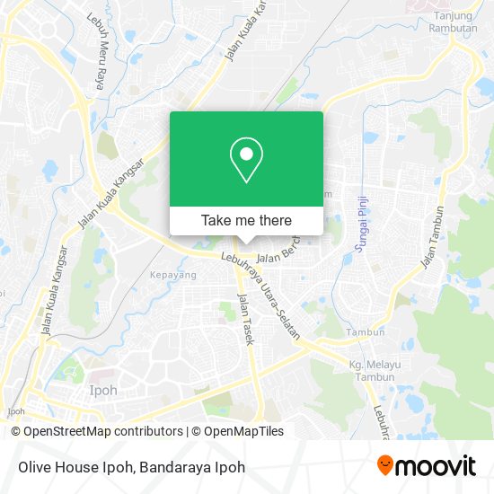 Olive House Ipoh map