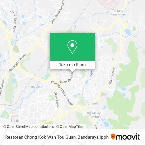 Peta Restoran Chong Kok Wah Tou Guan