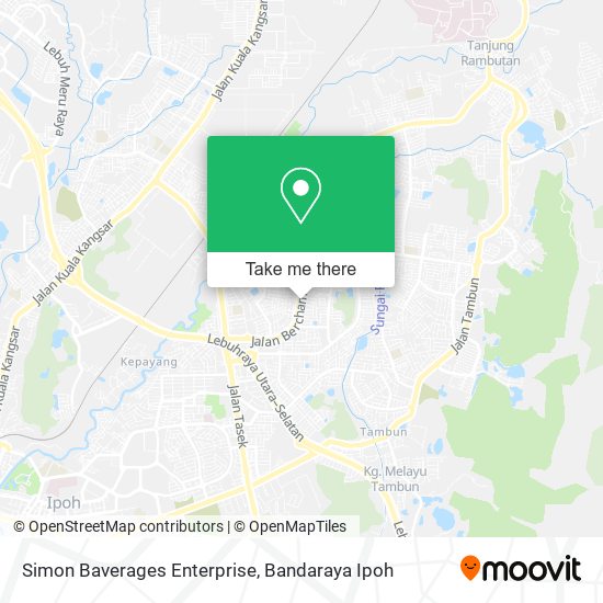 Simon Baverages Enterprise map