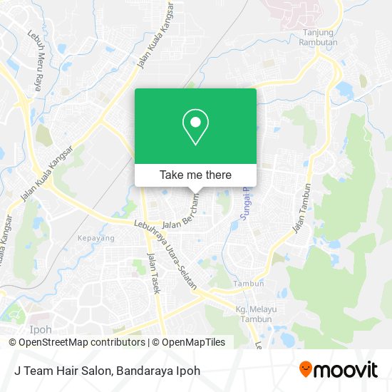 J Team Hair Salon map