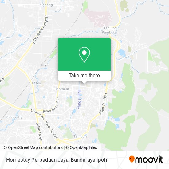 Peta Homestay Perpaduan Jaya