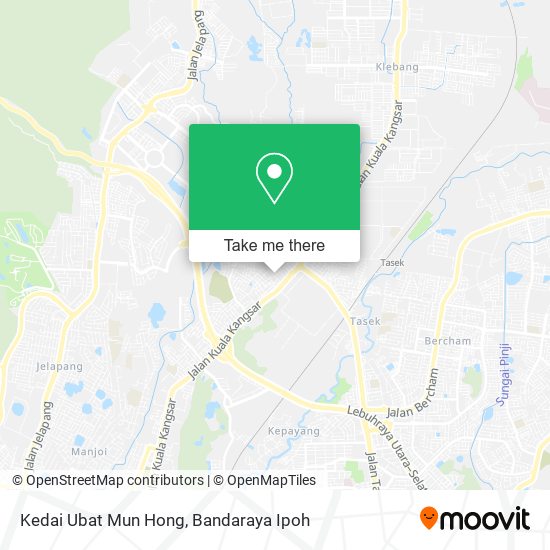 Kedai Ubat Mun Hong map