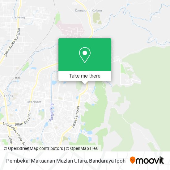 Pembekal Makaanan Mazlan Utara map