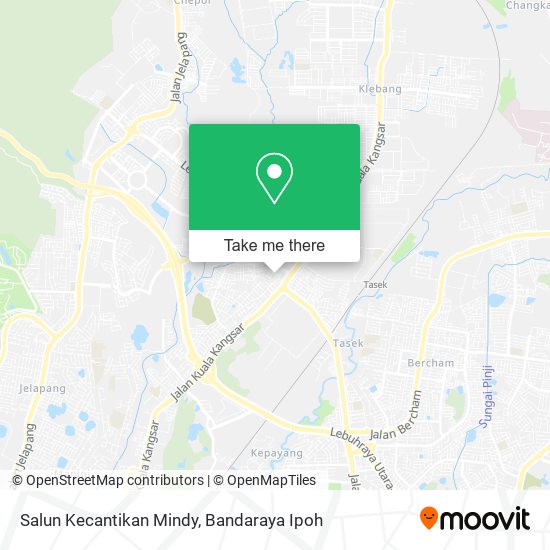 Salun Kecantikan Mindy map