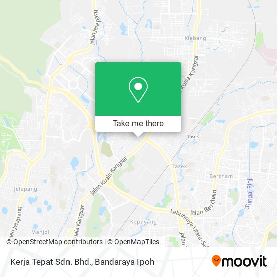 Kerja Tepat Sdn. Bhd. map
