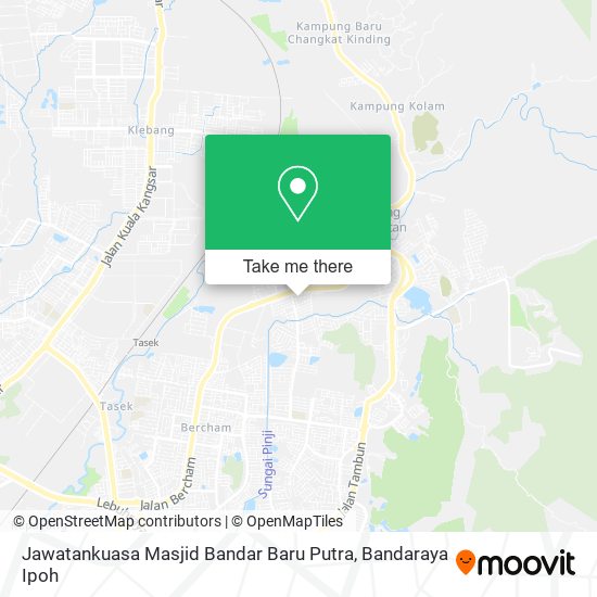 Jawatankuasa Masjid Bandar Baru Putra map