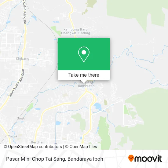 Pasar Mini Chop Tai Sang map