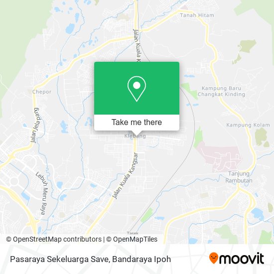 Peta Pasaraya Sekeluarga Save