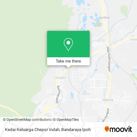 Peta Kedai Keluarga Chepor Indah