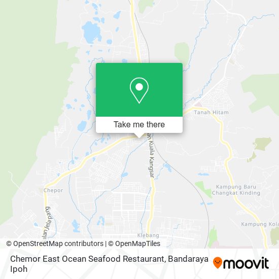 Chemor East Ocean Seafood Restaurant map