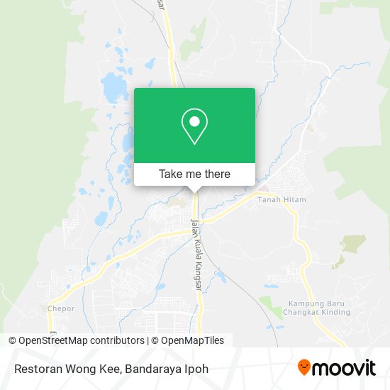 Peta Restoran Wong Kee