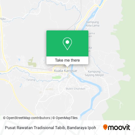 Pusat Rawatan Tradisional Tabib map