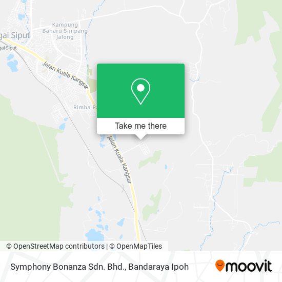 Symphony Bonanza Sdn. Bhd. map