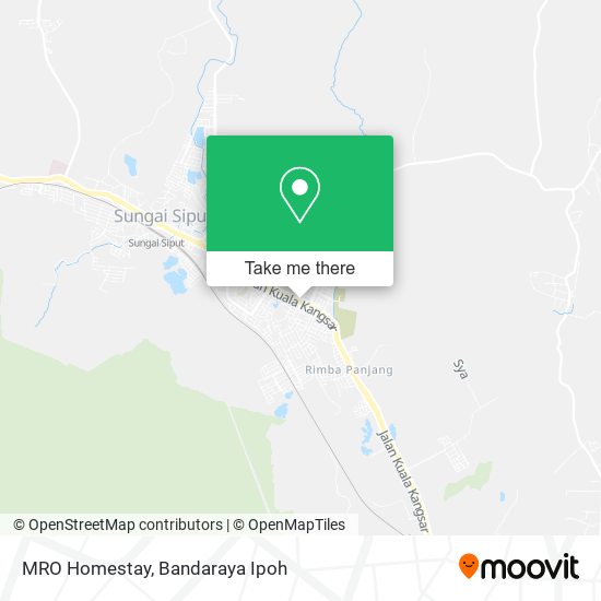 Peta MRO Homestay