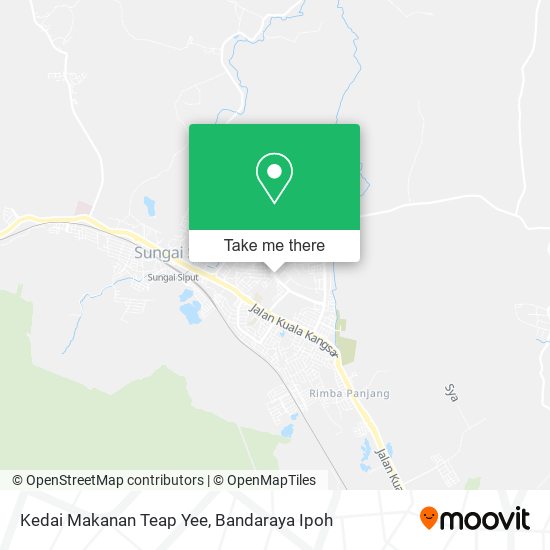 Kedai Makanan Teap Yee map