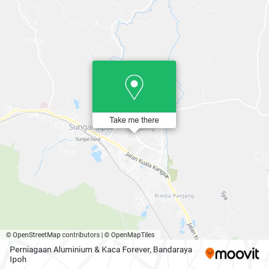 Perniagaan Aluminium & Kaca Forever map