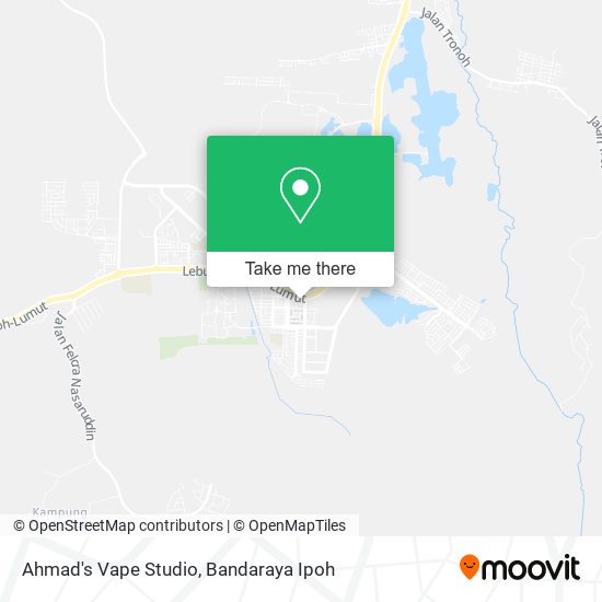 Ahmad's Vape Studio map