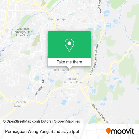 Perniagaan Weng Yang map