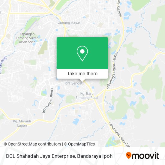 DCL Shahadah Jaya Enterprise map