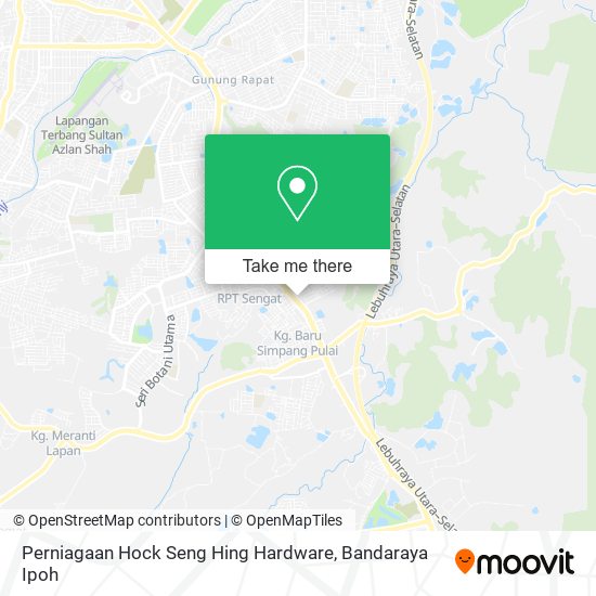 Perniagaan Hock Seng Hing Hardware map