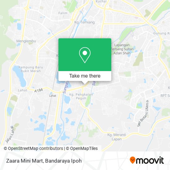 Zaara Mini Mart map