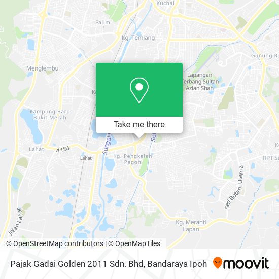 Pajak Gadai Golden 2011 Sdn. Bhd map