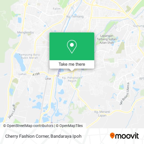 Cherry Fashion Corner map