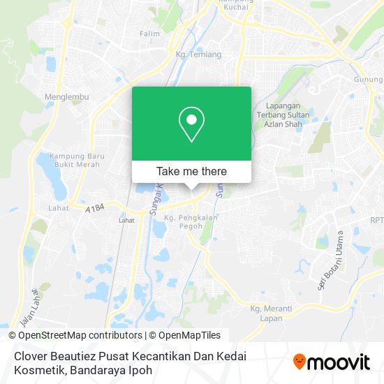 Peta Clover Beautiez Pusat Kecantikan Dan Kedai Kosmetik
