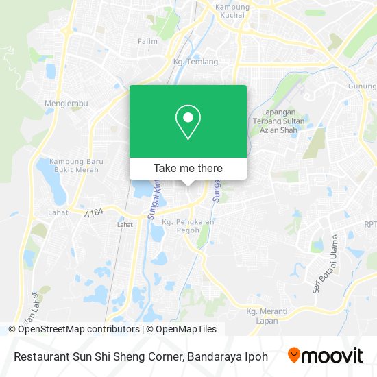 Restaurant Sun Shi Sheng Corner map