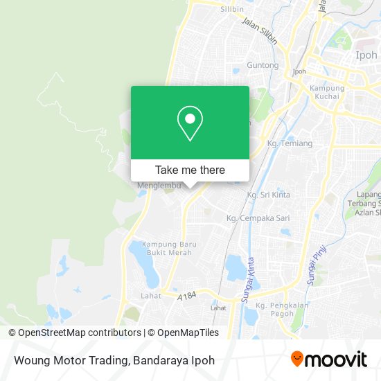 Woung Motor Trading map