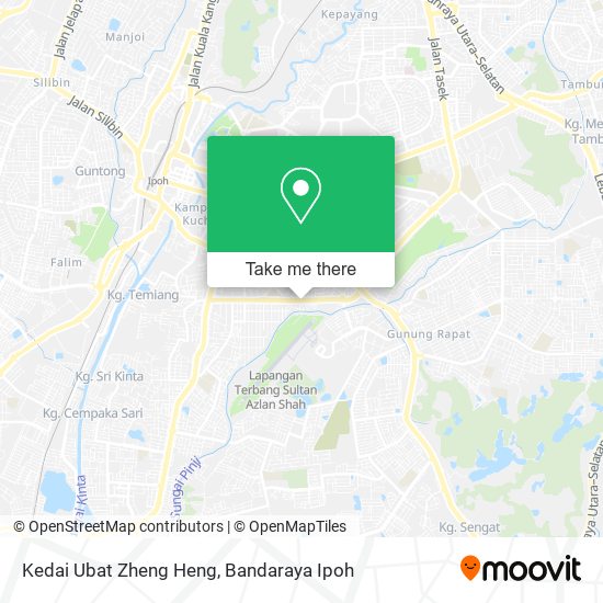 Kedai Ubat Zheng Heng map