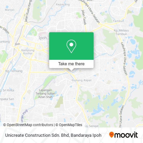 Unicreate Construction Sdn. Bhd map