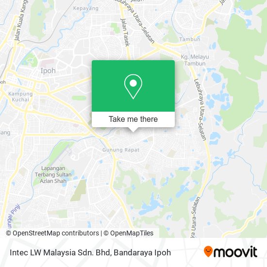 Intec LW Malaysia Sdn. Bhd map
