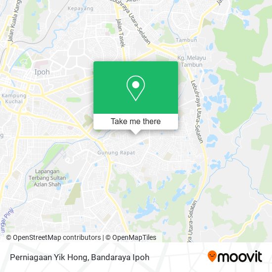 Perniagaan Yik Hong map