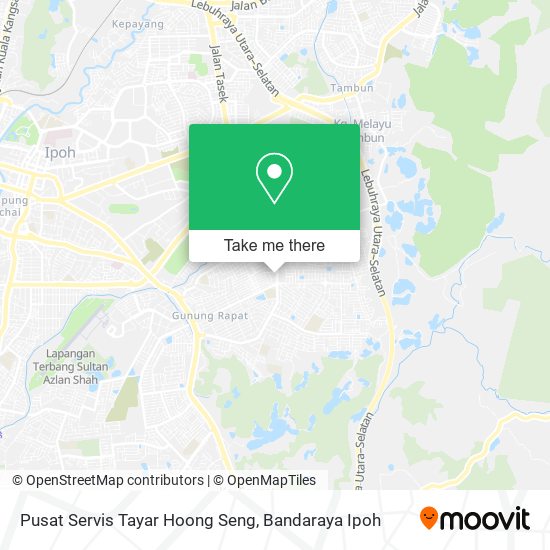 Pusat Servis Tayar Hoong Seng map