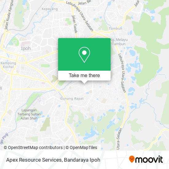 Apex Resource Services map