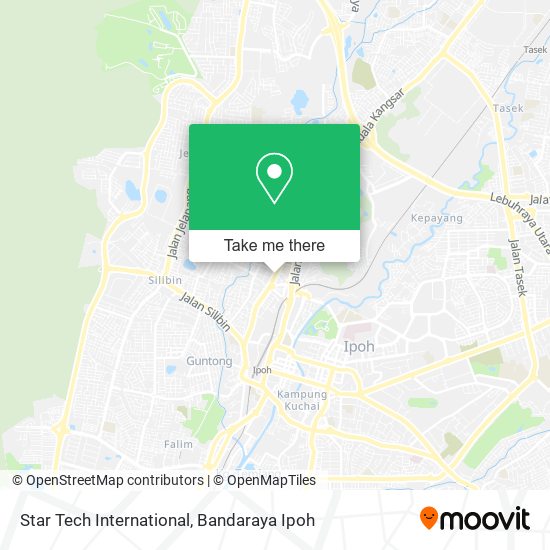 Star Tech International map