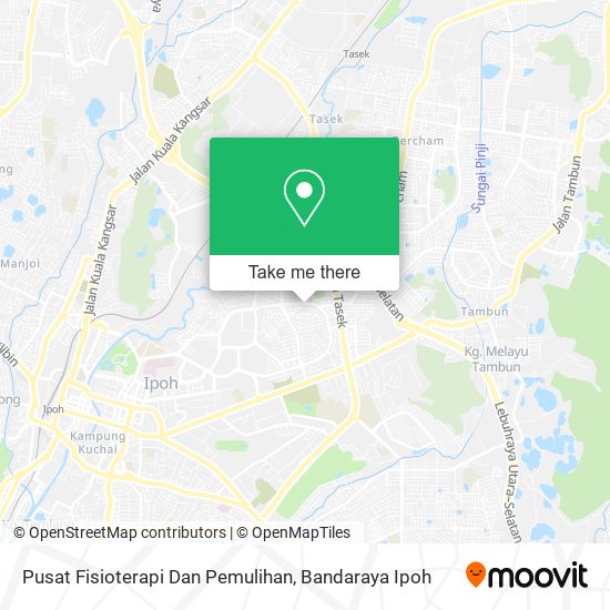Peta Pusat Fisioterapi Dan Pemulihan