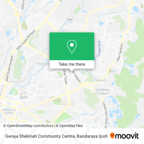 Gereja Shekinah Community Centre map
