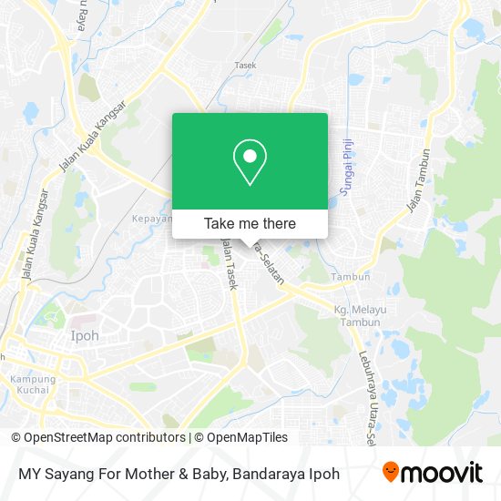 MY Sayang For Mother & Baby map
