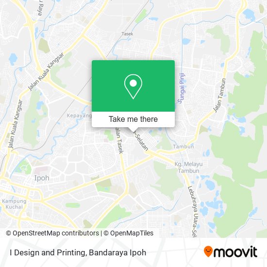 I Design and Printing map