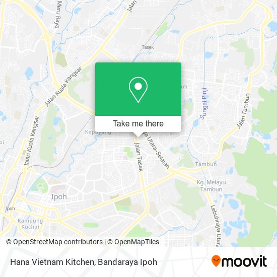 Hana Vietnam Kitchen map
